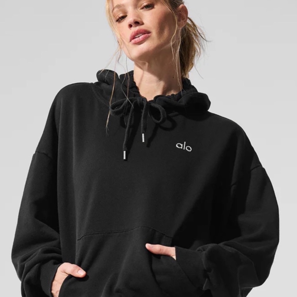 Alo Accolade Black Hoodie
